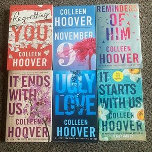 Lot of Colleen Hoover book